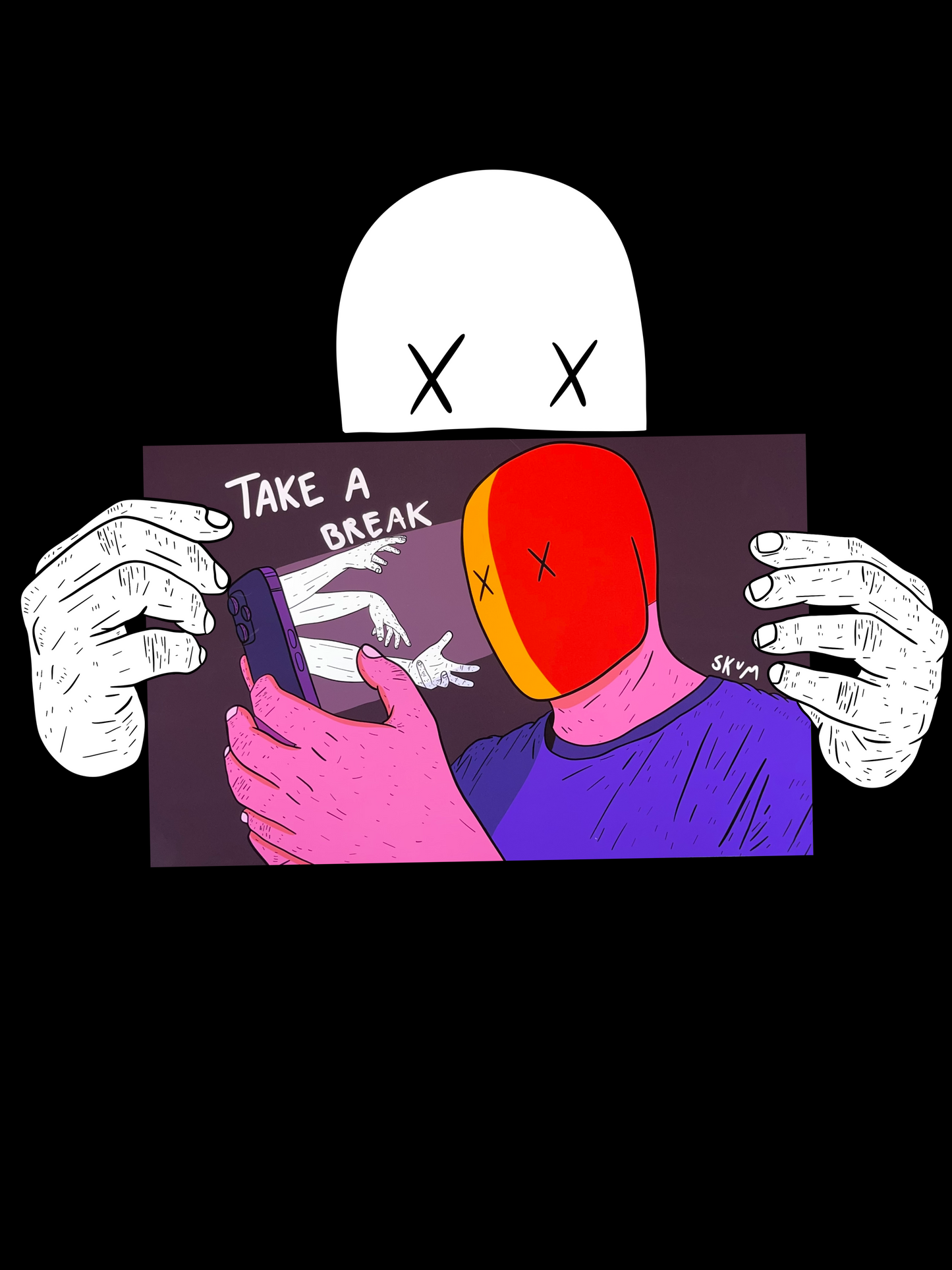 Limited Edition #1-10 Art Print 10.5 x 17 inches “ Take a Break “