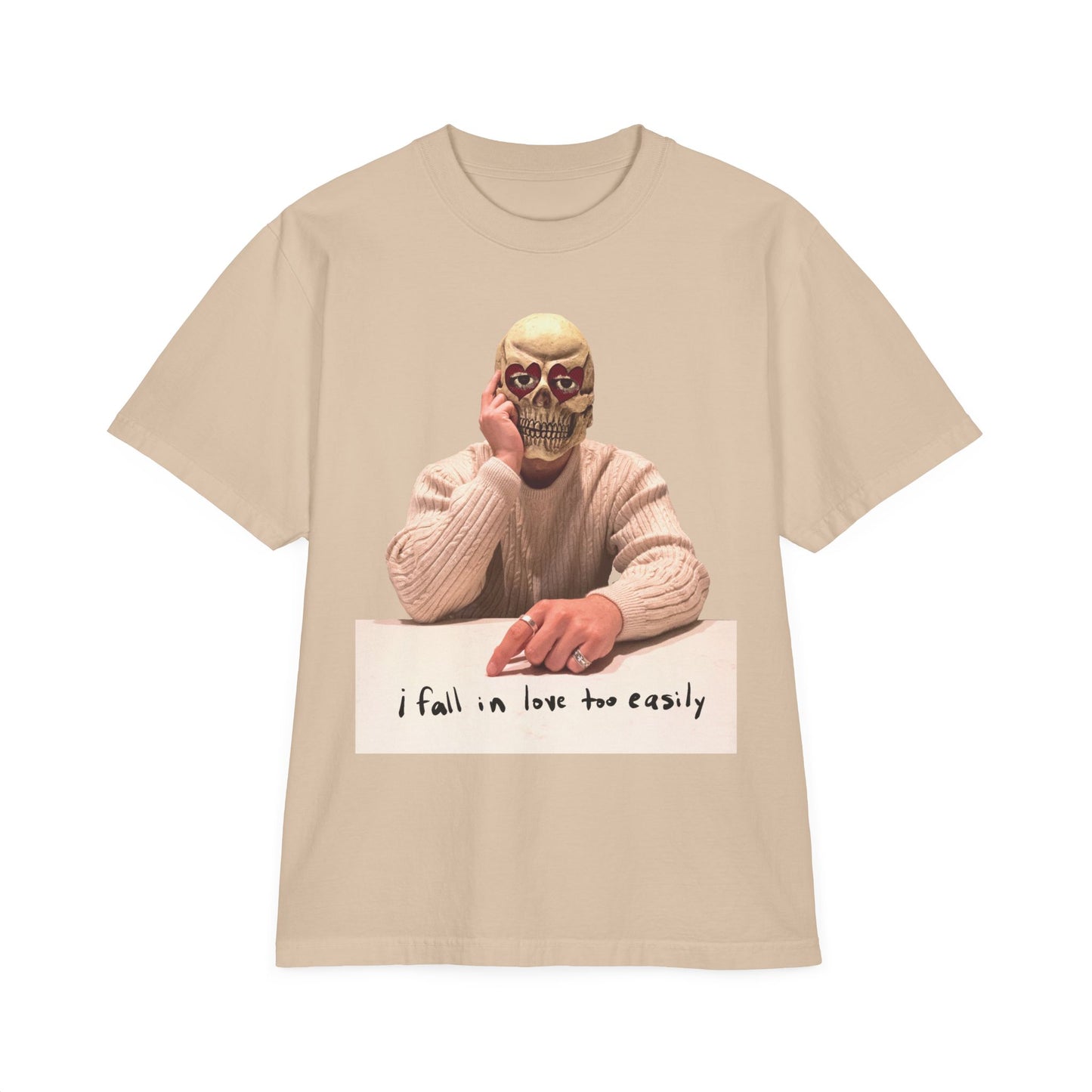 I fall in love too easily OVERSIZED T Shirt
