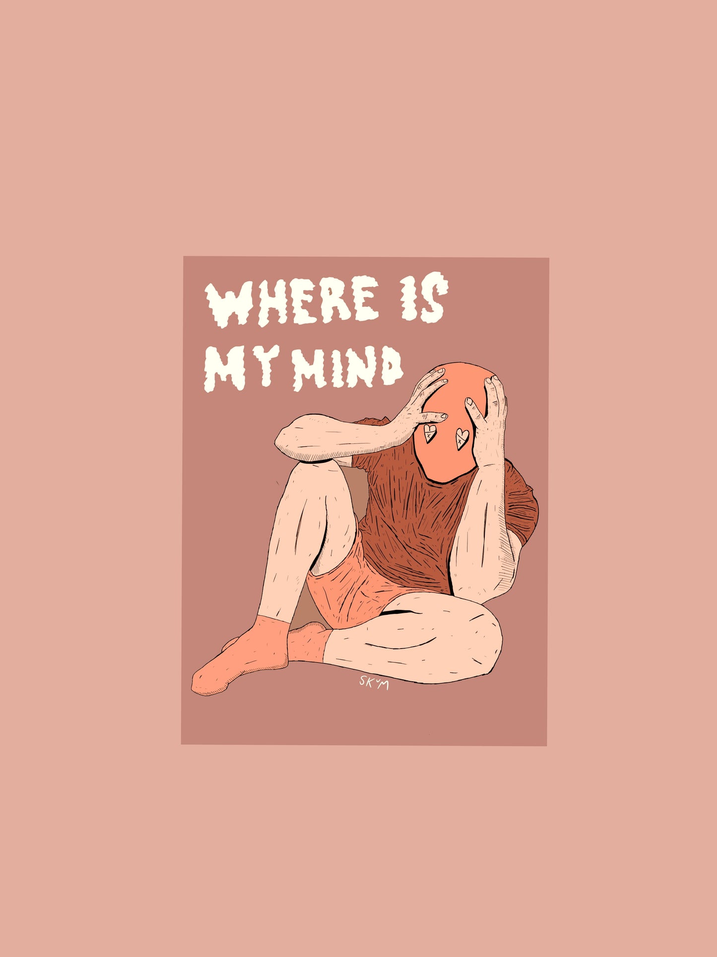 Limited Edition 4 x 3.5 “Where Is My Mind “ Stickers