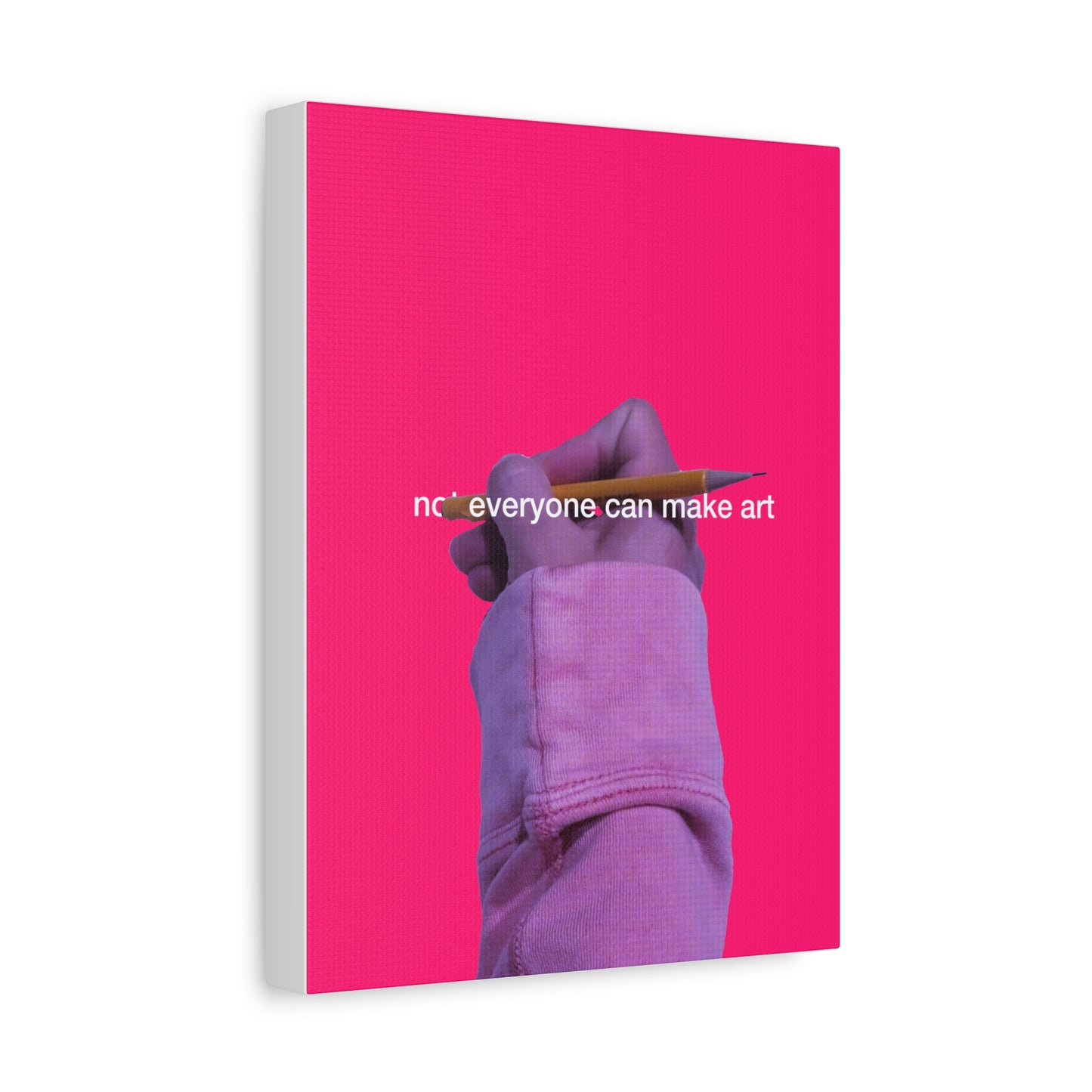 Everyone Can Make Art Canvas Print