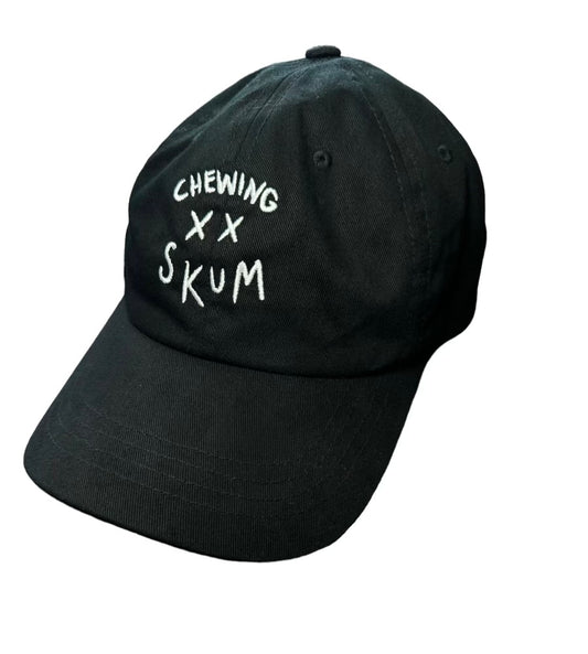 Chewing SKuM Essential Black Baseball Cap